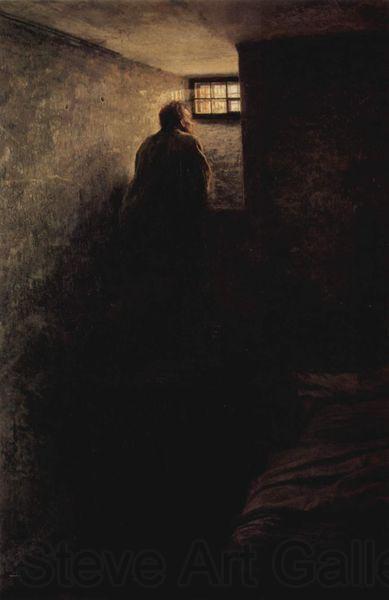 Nikolai Yaroshenko The Prisoner, Norge oil painting art